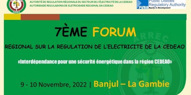 Marché régional de l’électricité: La Gambie accueille les acteurs du secteur