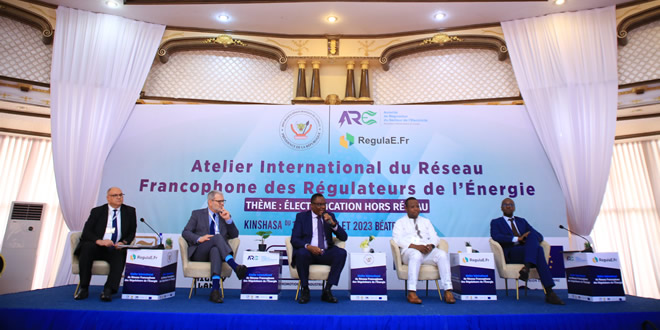 Atelier de RegulaE.fr sur l’électrification hors-réseau: Les modalités de réalisation et les rôles des régulateurs au centre des échanges à Kinshasa
